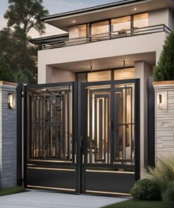 Cửa sắt 2 cánh QSC12
